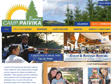 Tablet Screenshot of camppaivika.org